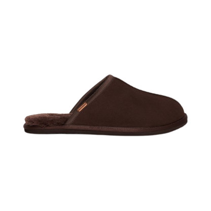 Superdry Ganache Brown Suede Mule Slippers