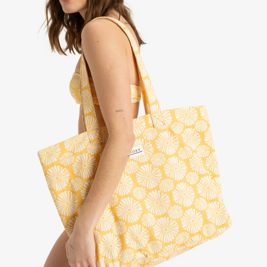 Roxy Yellow Flower Tote Bag