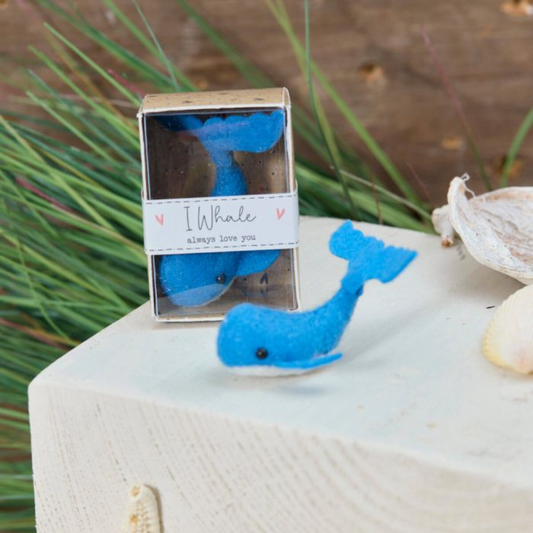 Whale Felt Pocket Keepsake