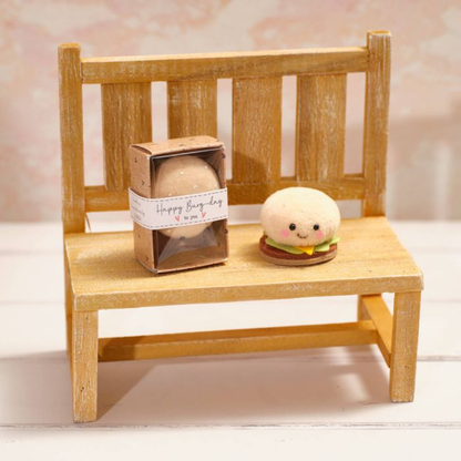 Burger Felt Pocket Keepsake
