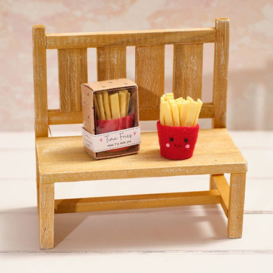 Fries Felt Pocket Keepsake