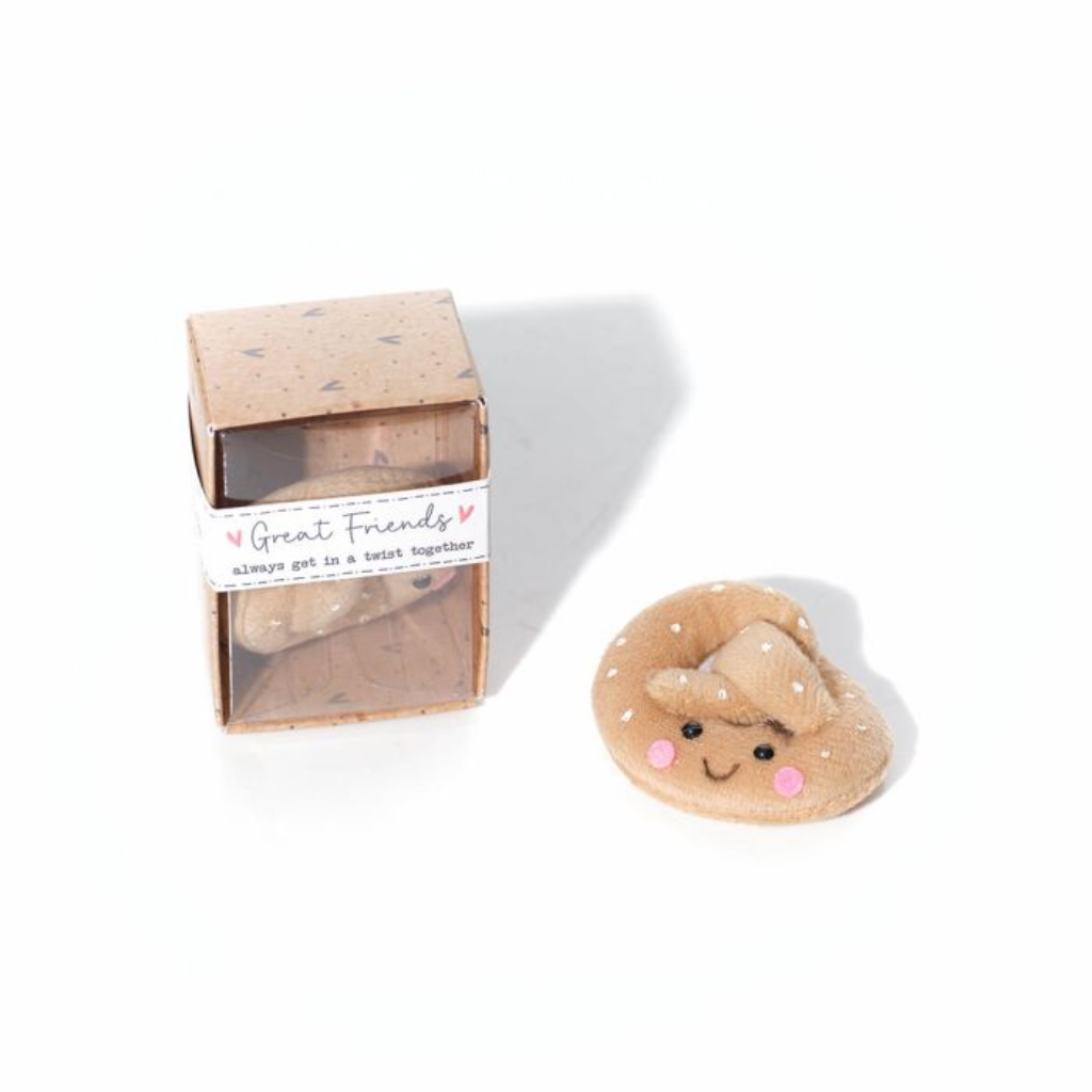 Pretzel Felt Pocket Keepsake