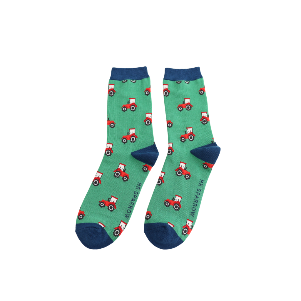 Mr Sparrow Tractor Socks