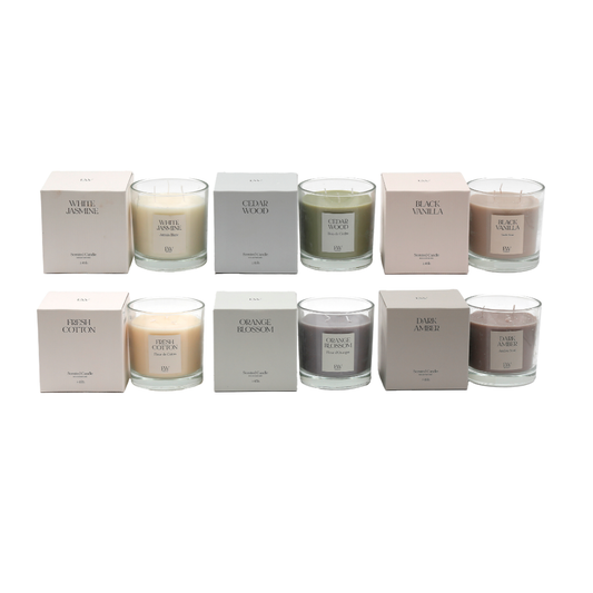 Black Vanilla Triple Wick Candle