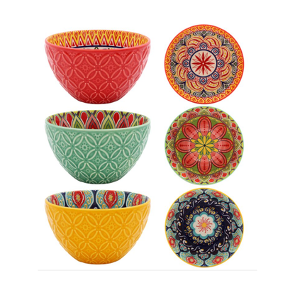 Tuscany Yellow Textured Dip Bowl (12cm)