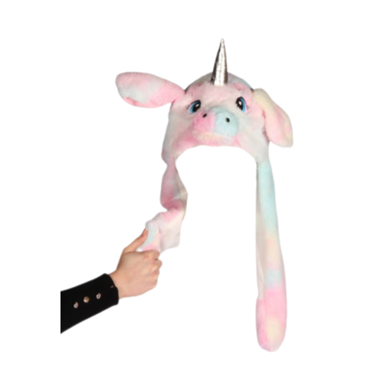 Unicorn Hat with Moving Ears (Kids)