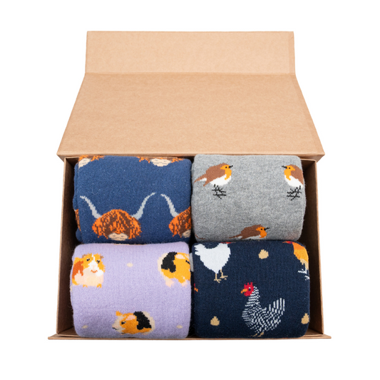 Women's Welly Socks in a Box