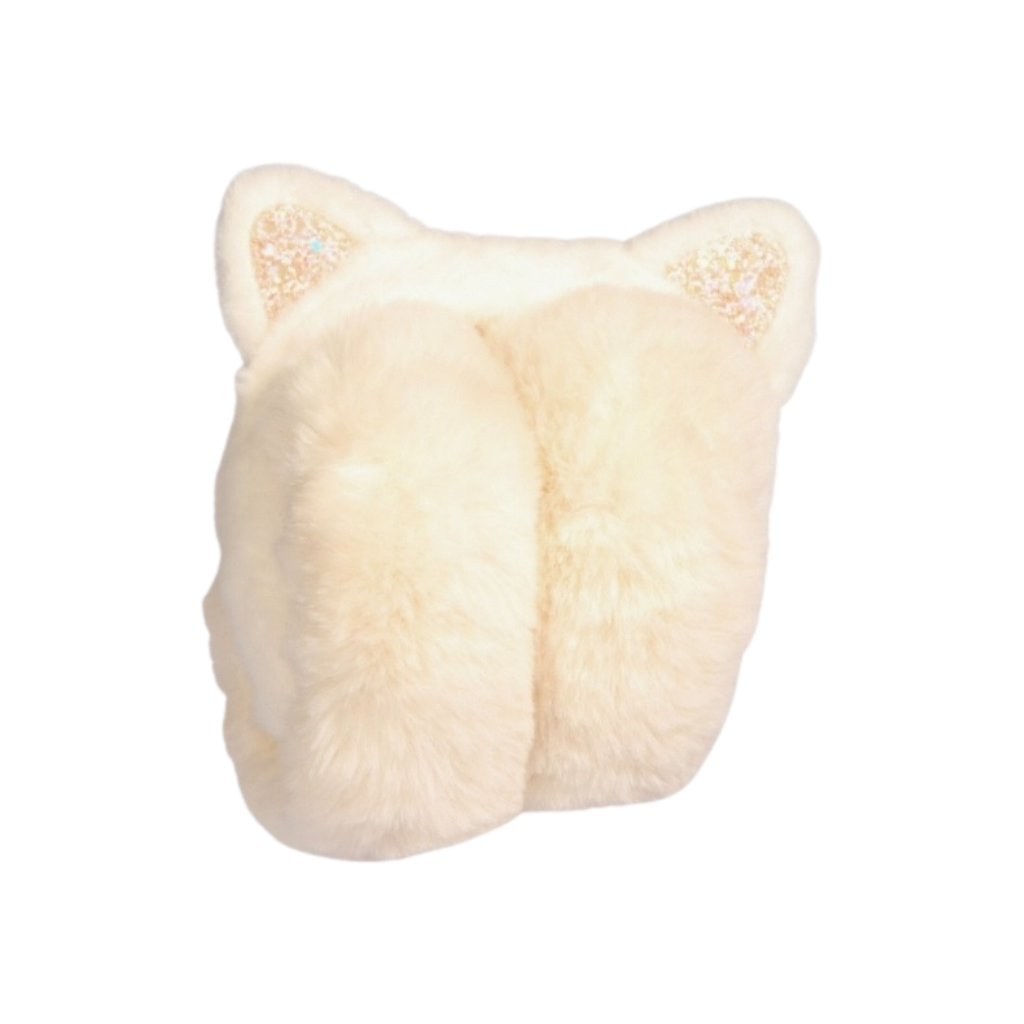 Glitter Cat Ear Muffs (Kids)