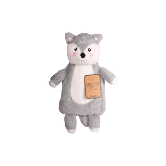 Wolf Short Hot Water Bottle
