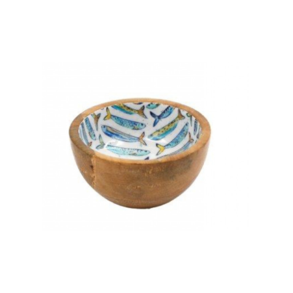 Sardines Enamel Bowl (11cm)