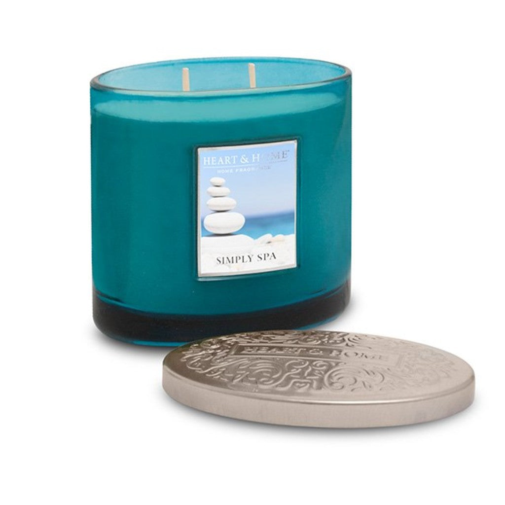 Simply Spa Double Wick Candle
