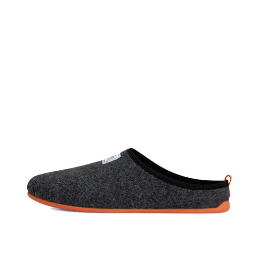 Mercredy Black & Orange Slippers