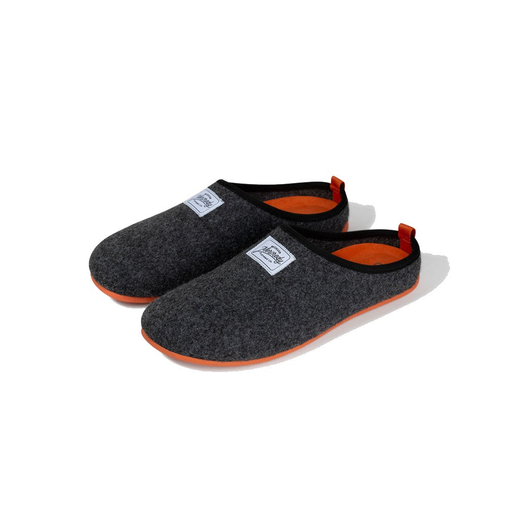 Mercredy Black & Orange Slippers