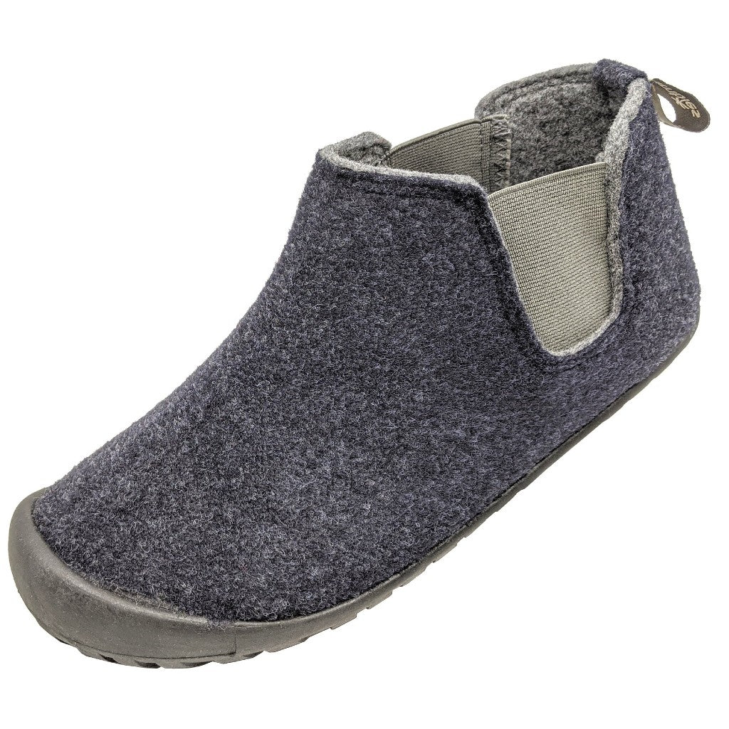 Gumbies Brumby Navy & Grey Slipper Boots