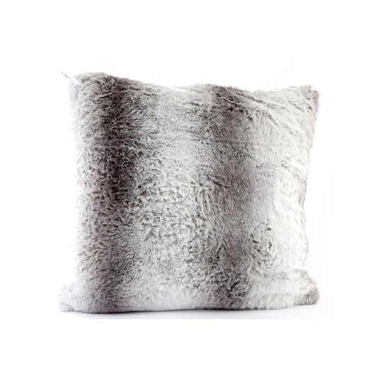 Grey Fluffy Cushion
