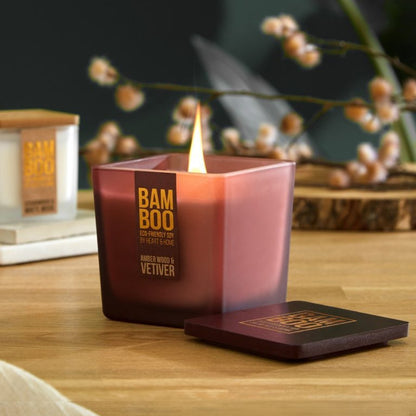 Amber Wood & Vetiver Eco Soy Candle