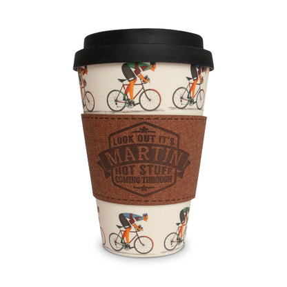 Bamboo Eco Cup Men's Names Sleeves