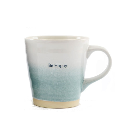 Blue Be Happy Mug