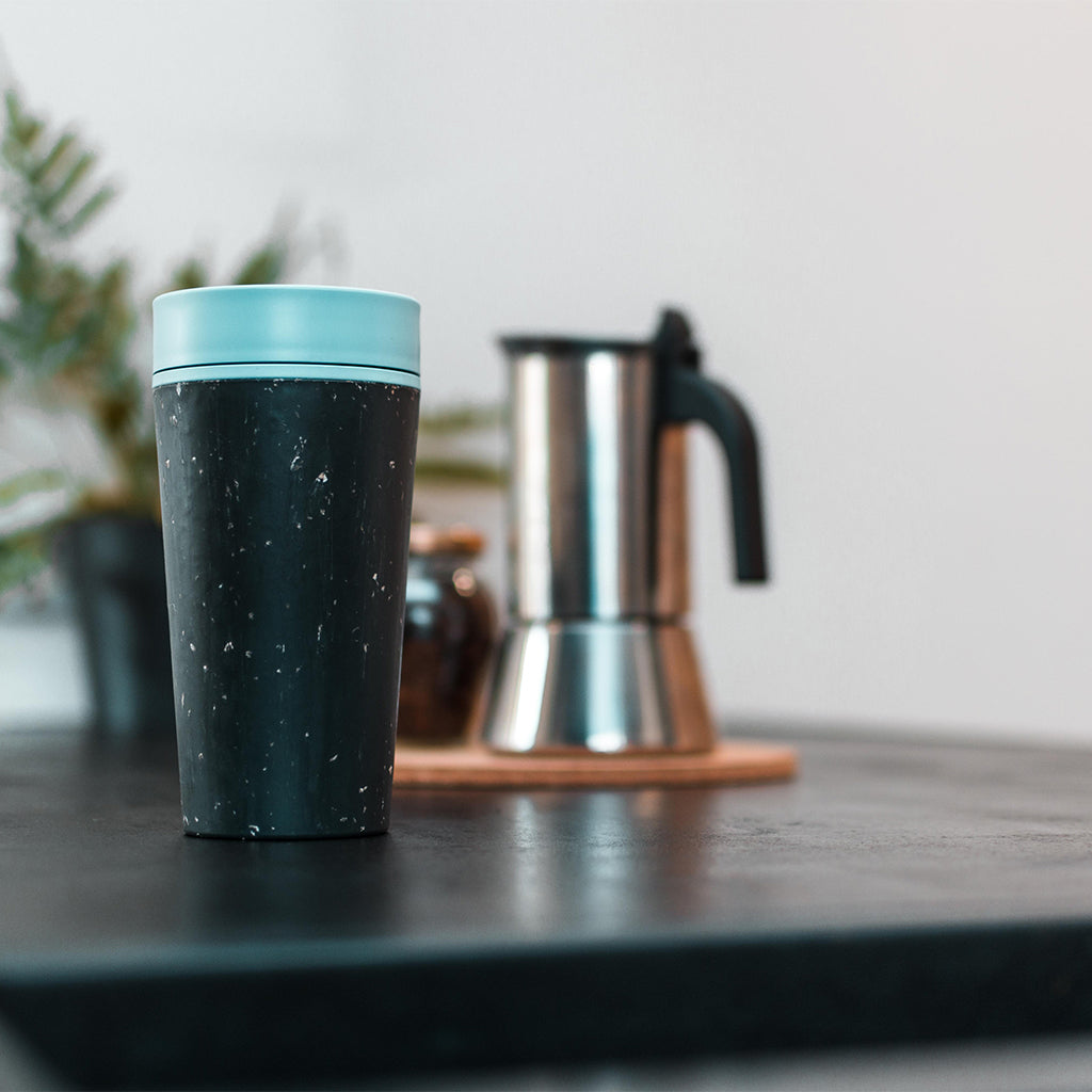 Circular & Co Circular Black & Blue Coffee Cup (12oz)