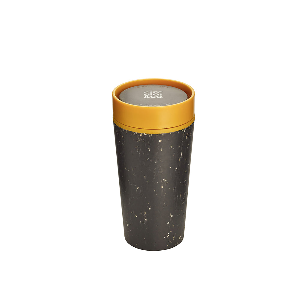 Circular & Co Circular Black & Yellow Coffee Cup (12oz)