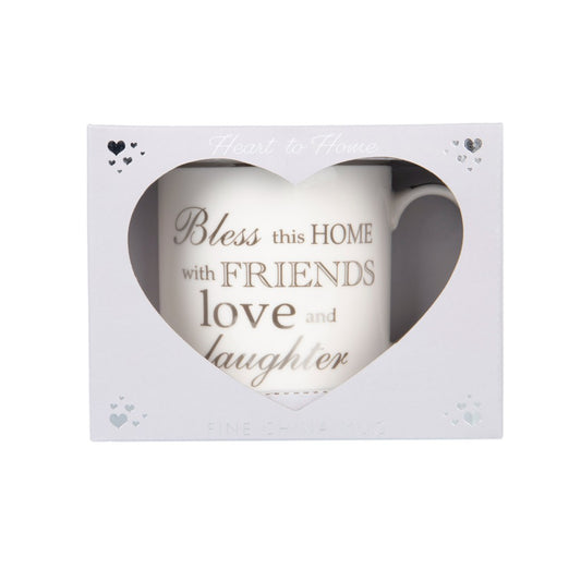 Friends Love and Laughter Mug