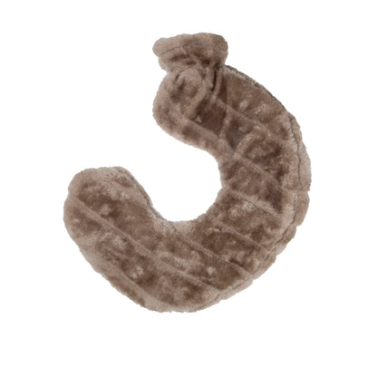 Brown Super Soft Neck Warmer Hot Water Bottle