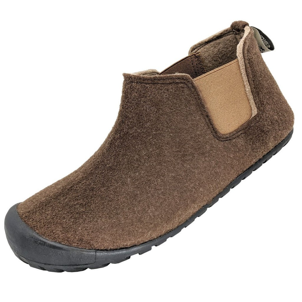 Gumbies Brumby Chocolate & Cream Slipper Boots