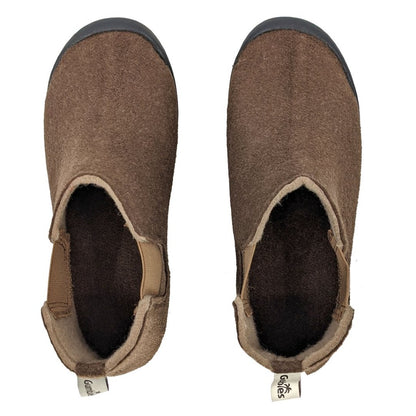 Gumbies Brumby Chocolate & Cream Slipper Boots