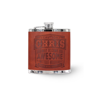 Personalised Hip Flask (Men's Names)