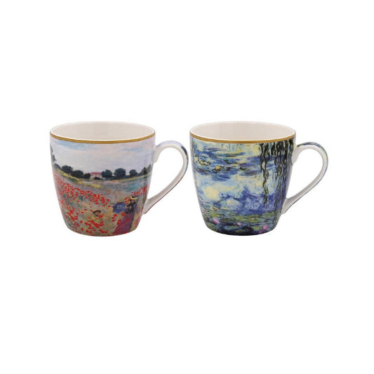 Claude Monet Mugs (Set of 2)