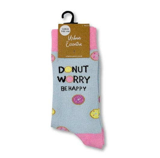Urban Eccentric Donut Worry Socks