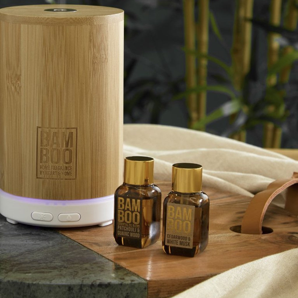 Bamboo Ultrasonic Aroma Diffuser