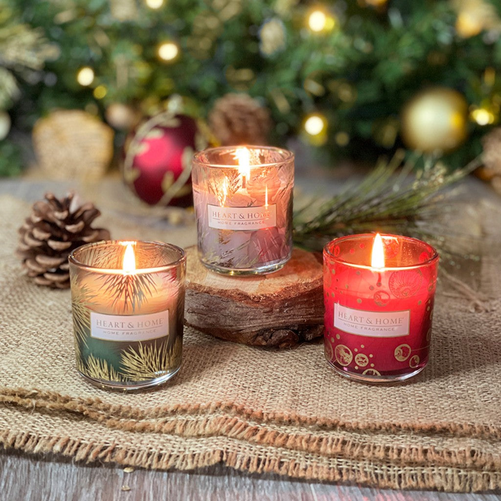Festive Mini Candle Gift (Set of 3)