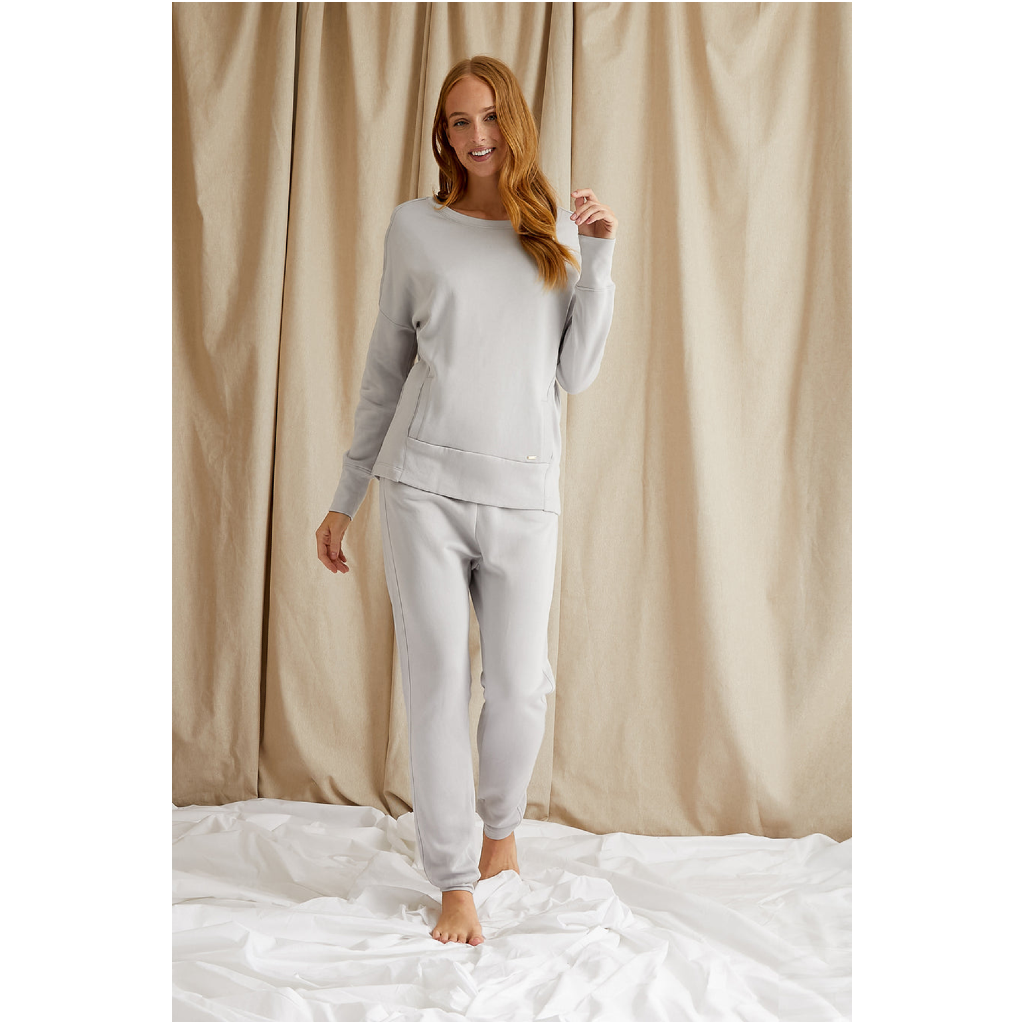 Bamboo Loungewear Dove Grey Joggers