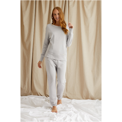 Bamboo Loungewear Dove Grey Joggers