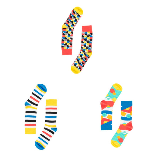 Urban Eccentric Funky Box Of Socks (3 Pairs)