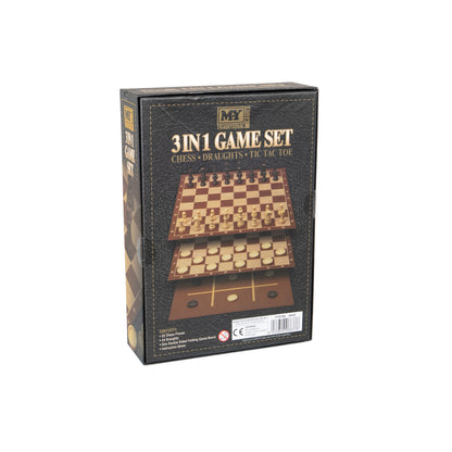 3 in 1 Board Games Set