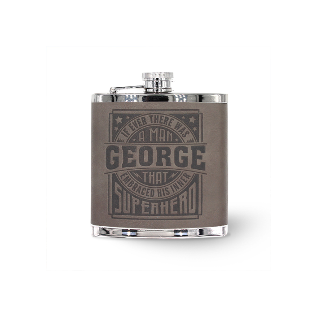 Personalised Hip Flask (Men's Names)