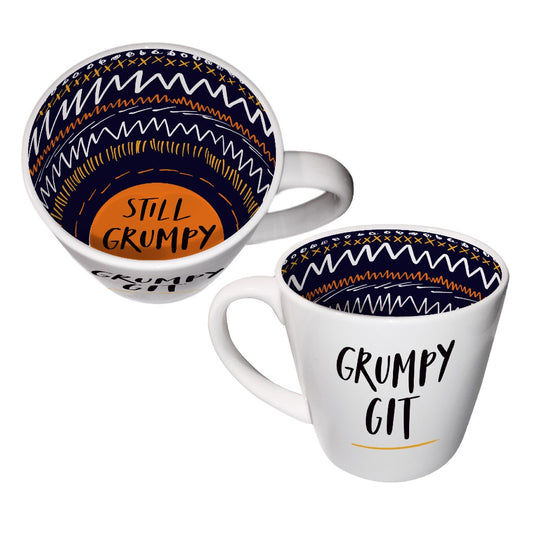 Grumpy Git Inside Out Mug