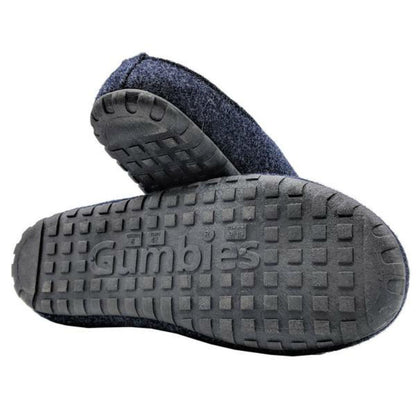 Gumbies Outback Navy & Grey Slippers