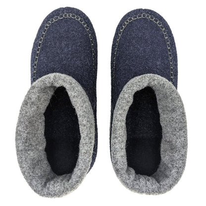 Gumbies Thredbo Navy & Grey Slipper Boots