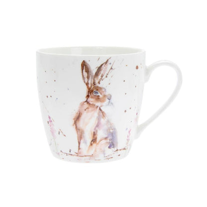 Illustrated Hare Mug