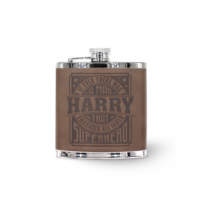 Personalised Hip Flask (Men's Names)