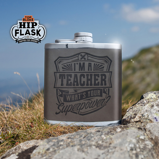 Teacher Hip Flask