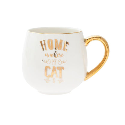 Home Is Where My Cat Is Mug