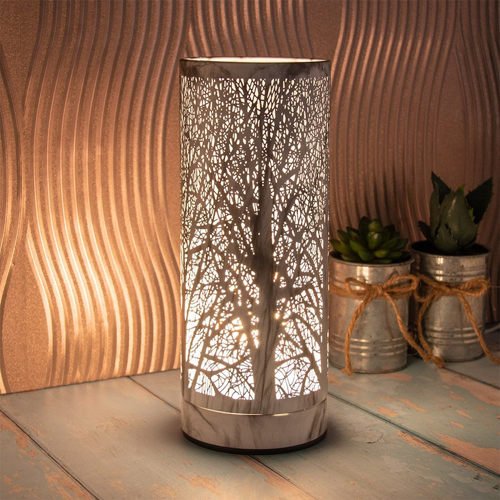Marble Woodland Aroma Diffuser Lamp