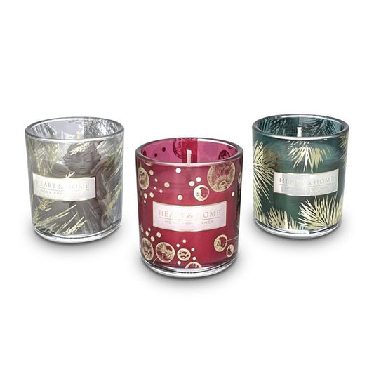 Festive Mini Candle Gift (Set of 3)