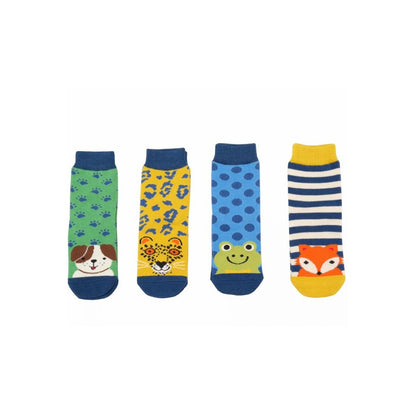 Mr Heron Animal Socks (Kids) (Set of 4)
