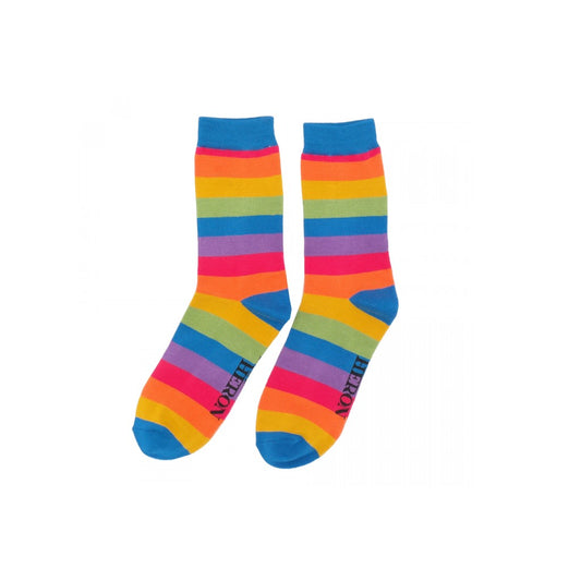 Mr Heron Rainbow Socks