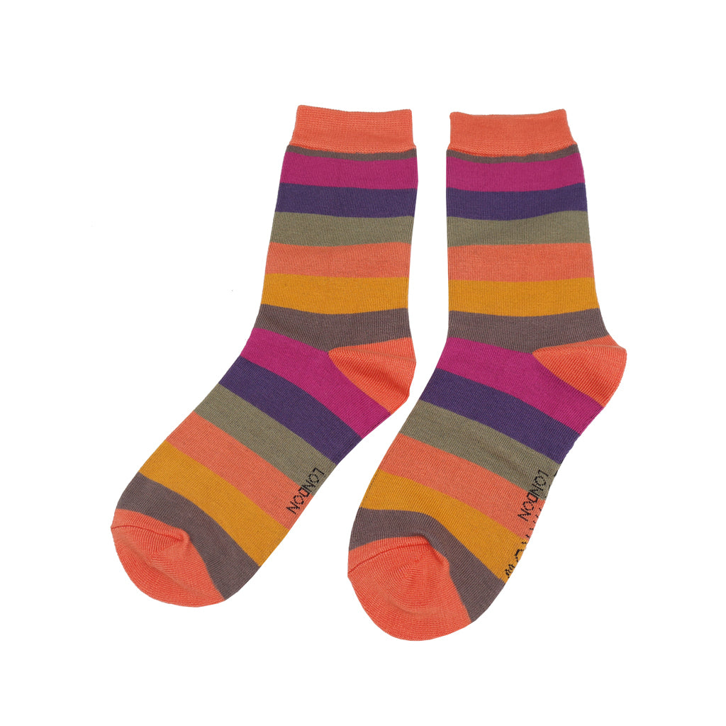 Miss Sparrow Stripes Socks (Set of 2)